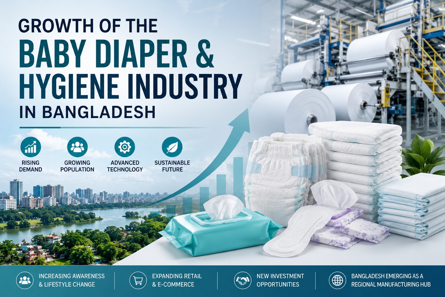 Growth of the Baby Diaper & Hygiene Industry in Bangladesh